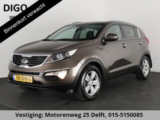 Kia Sportage 2.0 X-EXCUTIVE 4WD PLUS PACK AUTOMAAT 1600 KG TREKKEN.LEDER.PDC.LMV. GOED ONDERHOUDEN
