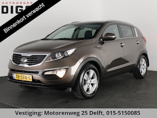 Kia Sportage 2.0 X-EXCUTIVE 4WD PLUS PACK AUTOMAAT 1600 KG TREKKEN.LEDER.PDC.LMV. GOED ONDERHOUDEN