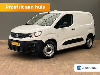 Peugeot Partner 1.5 BlueHDI Premium Houten Laadvloer | Parkeersensoren Achter | Cruise | Airco | DAB | 2 zitplaatsen rechtsvoor | Airco | Apple Carplay/Android Auto|telefoonintegratie premium