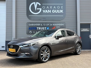 Mazda 3 2.0 SkyActiv-G 120PK Navi,Clima,Cruise,Isofix,ElektrRamen+Spiegels,Stoel+StuurVerwarming,Camera,Bluetooth,Multi-Stuur,Usb