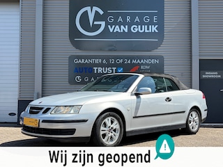 Saab 9-3 Cabrio 1.8t Vector 150PK Trekhaak,Clima,Cruise,Isofix,ElektrRamen+Spiegels,Parkeersensoren,Radio/Cd-Speler,Stoelverw.