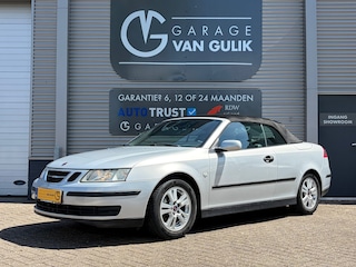 Saab 9-3 Cabrio 1.8t Vector 150PK Trekhaak,Clima,Cruise,Isofix,ElektrRamen+Spiegels,Parkeersensoren,Radio/Cd-Speler,Stoelverw.