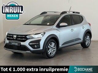Dacia Sandero Stepway 1.0 TCe 90 CVT Comfort | Navigatie | Climate Control | Stoelverwarming | Dodehoek Detectie | Apple Carplay/Android Auto | Parkeersensoren voor, achter en achteruitrijcamera