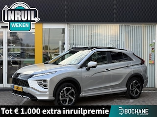 Mitsubishi Eclipse Cross 2.4 PHEV Instyle | NAP | Trekhaak | Panoramadak | Head-up display | Leer | Stoelverwarming | Navigatie | Elektrisch verstelbare stoelen |