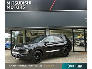 Mitsubishi Outlander 2.4 PHEV BlackEdition NIEUW UIT VOORRAAD LEVERBAAR | BlackEdition | Lederen Bekleding | Verwarmbare stoelen | Stoelventilatie voor | Adaptieve Cruise Control | Parkeersensoren voor- en achter | Verwarmbare achterbank | Panoramadak Elektrisch | 8 jaar fabrieksgarantie