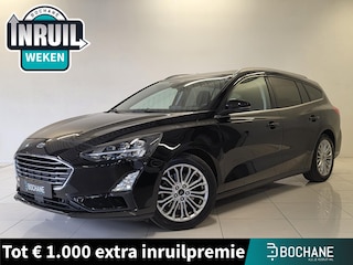 Ford Focus Wagon 1.0 EcoBoost Hybrid Titanium X Business | Camera | Navigatie | El achterklep |