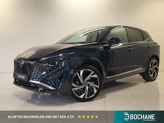 Nissan Qashqai 1.3 MHEV Tekna Plus | Panoramadak | Bose | 1800KG trekgewicht | Massage | Leder | 20" | AppleCarplay | AndroidAuto | 360 Camera