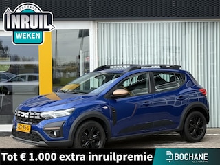 Dacia Sandero TCe 90 Stepway Extreme | Navigatie | Achteruitrijcamera | Climate Control | Stoelverwarming | Dodehoek detectie | LED | DAB | Cruise Control | Lichtmetaal |
