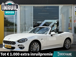 Fiat 124 Spider 1.4 MultiAir Turbo Lusso | Achteruitrijcamera | Leer | Climate Control | Apple Carplay | Cruise Control | Lichtmetaal | Parkeersensoren |