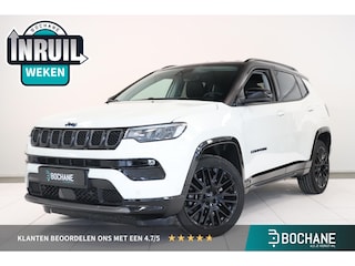 Jeep Compass 4xe 240 Plug-in Hybrid Electric S | Camera | Leder | Adaptieve Cruise control | Achterklep elektrisch | Navigatie | Climate control |