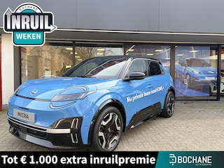 Nissan Micra EVOLVE 52 kWh | Parkeersensoren voor- en achter | Achteruitrijcamera | Navigatiesysteem | Adaptieve Cruise Control | Apple CarPlay & Android Auto draadloos | Climate Control | Fabrieksgarantie
