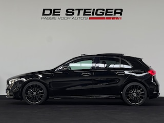 Mercedes-Benz A-klasse 250 e AMG A45 Blackpack Pano Memory Multibeam Pano Sfeer