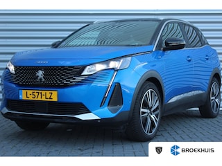 Peugeot 3008 1.2 PURETECH 130PK GT PACK AUTOMAAT / NAVI / LEDER / CLIMA / PDC / 19" LMV / CAMERA / KEYLESS / AFN. TREKHAAK / WINTERPAKKET / FULL-LED !!