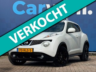 Nissan Juke 1.6 Tekna|1e Eigenaar|Carplay|STLvw|Keyless|Leder|Climate|Cruise|LMV|Bleutooth|Apk tot 26-04-2027|