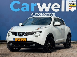Nissan Juke 1.6 Tekna|1e Eigenaar|Carplay|STLvw|Keyless|Leder|Climate|Cruise|LMV|Bleutooth|Apk tot 26-04-2027|