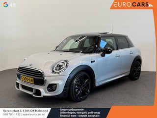 Mini Cooper 5-Deurs 1.5 John Cooper Works Pakket Automaat Panoramadak Navigatie Camera Parkeersensoren Cruise Control Full Led Stoelverwarming Leder Climate Control Lichtmetalen velgen