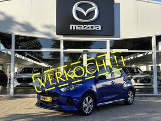 Mazda 2 1.5 Exclusive-line NL-Auto, Automaat, Hybride, Apple Carplay /Android Auto, Automatische Airco, A. Rij-Camera, Stoelverw +Stuurverw, Cruise Controle Add., Keyless Entry, Keyless Start, Lichtmetaal.