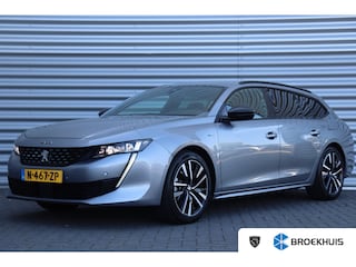 Peugeot 508 SW 1.6 HYBRID 225PK GT PACK AUTOMAAT / NAVI / LEDER / CLIMA / PDC / 18" LMV / CAMERA / KEYLESS / I-COCKPIT / AFN. TREKHAAK / FULL-LED / WINTERPAKKET / FOCAL AUDIO / ADAPT. CRUISECONTROL / FULL-OPTIONS !!