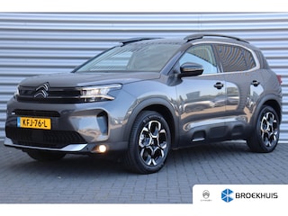 Citroën C5 Aircross 1.2 HYBRID 136PK MAX AUTOMAAT / NAVI / LEDER / CLIMA / FULL-LED / PDC / 18" LMV / CAMERA / KEYLESS / ADAPT. CRUISECONTROL / 1E EIGENAAR / NIEUWSTAAT !!