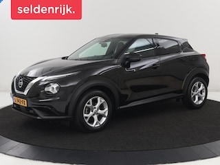 Nissan Juke 1.0 DIG-T Tekna | 39.900km NAP | 360 Camera | Carplay | Half leder | Sportstoelen | Side Assist | Keyless | Full LED | Climate control | Parkeerhulp