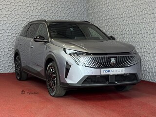 Peugeot 5008 1.2 HYBRID 145e. NIEUWE AUTO PANODAK GT LINE AUT. CARPLAY NAVI STOELVERW KEYLESS 7P 7 Persoons