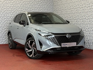 Nissan Qashqai 1.3 MHEV 160PK TEKNA PLUS BOSE 20''LMV LEER ALCANTARA PANO MASSAGE BOSE STOEL/STUUR/RUIT VERW MATRIX.LED ELEK.KLEP HEADUP 20''LMV GOOGLE NAVI 03/2026 K ✅Top Auto's Wijchen , 30 Jaar Specialist in Nissan  : Alle Type's : Tekna / Plus / N-Design / N-Connecta / Limited Edition / Premium / Executive /  , Zowel PHEV / HEV / MHEV / TURBO / HYBRID