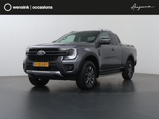 Ford Ranger 2.0 AUT. | SUPER CAB | WILDTRAK | 4-WD | AUTOMAAT | 360 CAMERA | 3500 KG TREKHAAK | ADAPTIEVE CRUISE | LED LAMPEN | NAVIGATIE | CLIMATE CONTROL | BI-TURBO DIESEL | METALLIC