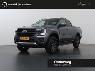 Ford Ranger 2.0 AUT. | SUPER CAB | WILDTRAK | 4-WD | AUTOMAAT | 360 CAMERA | 3500 KG TREKHAAK | ADAPTIEVE CRUISE | LED LAMPEN | NAVIGATIE | CLIMATE CONTROL | BI-TURBO DIESEL | METALLIC