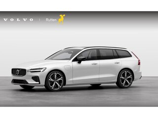 Volvo V60 T8 455PK Automaat AWD Ultra Perform. Ed. Dark Polestar Optimalisatie / Glossy black Logo voor en achterzijde / Long Range / 360 Camera / Harman Kardon audio / Head-up display / Panorama dak / Apple carplay / Android auto /