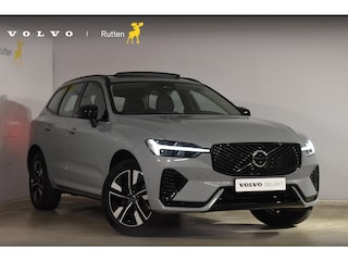Volvo XC60 T6 350PK Automaat Plug-in Hybrid AWD Plus Dark / Navigatie / Adaptieve Cruisecontrol / Head Up-Display / Panorama dak / Leder / Elektrische stoelen / 360 Camera / Trekhaak /