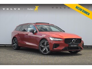 Volvo V60 T6 350PK Automaat Recharge AWD R-Design Long Range / Panoramadak / Trekhaak / Harman Kardon / 19'' velgen / Getint glas / Leder bekleed dashboard / Adaptive Cruise Control /  BLIS