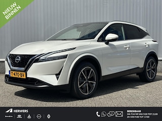 Nissan Qashqai 1.3 MHEV Tekna / Trekhaak (1400KG Trekgewicht) / Panoramadak / 360 graden camera / Adaptieve Cruise Control / Head Up display /