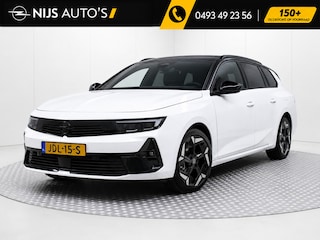 Opel Astra Sports Tourer 1.6 Turbo Plug In Hybrid GS | FULL OPTIONS | automaat | navi | matrix | head up | cruise adaptief | pdc v/a+camera | elect. panaramdak | elektr. achterklep | verwarmde vooruit | stoelverwarming | elekt. inklapbare spiegels | keyless