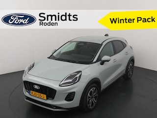 Ford Puma EcoBoost Hybrid 125pk Titanium | Winterpack | Adapt. Cruise | Dodehoek detectie | 360 Camera | All-season banden | Fabr. Gar. t/m 04-2029 |