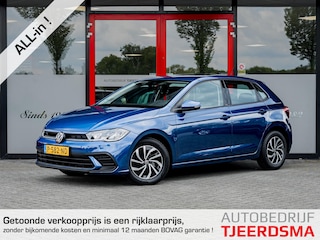 Volkswagen Polo 1.0 TSI Life | Origineel Nederlands | Navigatie | Apple Carplay | Android Auto | Adaptieve Cruise Control | Airco | Metallic Lak | Lichtmetalen Velgen | LED Koplampen | DAB+ | 95PK |