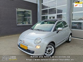 Fiat 500 1.2 NL | Dakraam | Airco | Onderhoud bekend | 15" LMV | Carplay inbouw