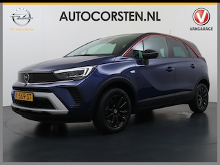 Opel Crossland 1.2 Turbo GS Line Navi 360°Camera Trekhaak AGR-Comfort Stoel Android Auto Apple Carplay Cruise Control Airco Pdc Stoel+Stuur+Voorruitverwarming Led Lmv 16" Pivacy Glas Isofix DAB 1e Eigenaar Dealeronderhouden Origineel Nederlandse Auto