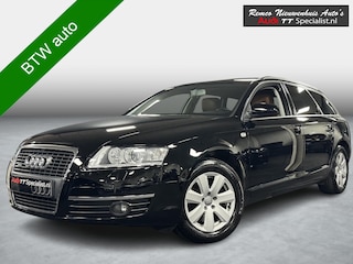 Audi A6 Avant 2.8 FSI quattro Pro Line Btw Auto Bruin Leder
