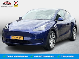 Tesla Model Y Long Range AWD 75 kWh SOH 95,1% / 3x Beeldscherm / Full Self-Driving Capability ( € 7.500 ) Stoelverwarming Voor & Achter / 1e Eigenaar / 3 Fase