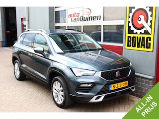 Seat Ateca 1.5 TSI Style Business Intense O.a: PDC, Camera, Carplay, Stoel+Stuurverw, Navi, Etc. All-in prijs!