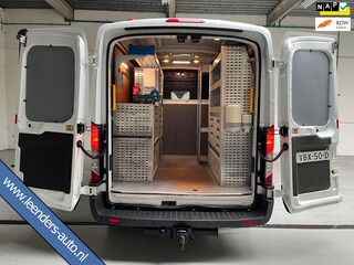 Ford Transit Servicewagen 2.0 TDCI 130pk euro6 L2H2 Trend Sortimo Inrichting Victron v230 Standkachel Trekhaak RIJKLAARPRIJS!