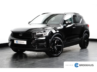 Volvo EX40 Twin 300KW AWD Plus Black Edition | 360° Camera | Lounge-pakket[Connect Microtech/Nubuck (textiel) Charcoal/Charcoal, Panoramadak] | Warmtepomp naar Actieradius-optimalisatie