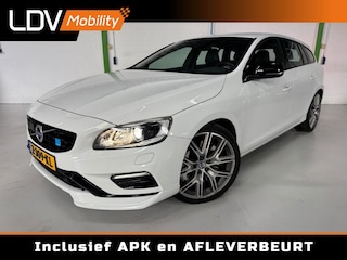 Volvo V60 T6 AWD POLESTAR 367PK / ACC /123.730 km / Volledige onderhoudshistorie met ingevulde boekjes.