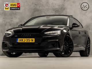 Audi A5 Sportback 40 TFSI quattro S-Line Sport 204Pk Automaat (SCHUIFDAK, 2X S-LINE, BLACK PACK, APPLE CARPLAY, LEDER/ALCANTARA, ELEK SPORTSTOELEN, CAMERA, SFEERVERLICHTING, ADAPTIVE CRUISE, STOELVERWARMING, MASSAGE, NIEUWSTAAT)