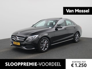 Mercedes-Benz C-klasse 180 Business Solution AMG | PANO | Cruise Control | Stoelverwarming | lichtmetalen velgen 18" |
