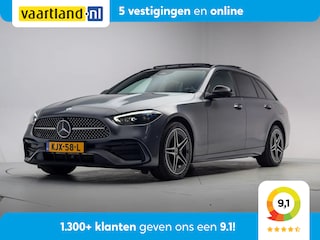 Mercedes-Benz C-klasse Estate 300 e AMG Premium Plus [ Nightpakket Panorama Memory HUD Leder ]
