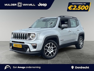 Jeep Renegade Limited 1.0 Turbo 115pk | TREKHAAK | SCHUIF/KANTELDAK | CAMERA | KEYLESS | NAVI | ISOFIX |