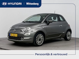Fiat 500 1.2 Lounge | Lage km-stand! | Panoramadak | Lm-wielen | Airco | Bluetooth |