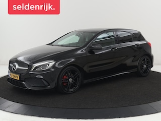 Mercedes-Benz A-klasse 180 AMG Line | Stoelverwarming | Leder/Alcantara | Camera | Trekhaak | Navigatie | Cruise control | Airco | Park Assist | Bluetooth | Sportstoelen | Full LED