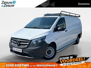 Mercedes-Benz Vito 116 CDI Extra Lang (L3) L3 165 pk | Imperiaal | Treeplanken | Trekhaak | 3-zits | Camera